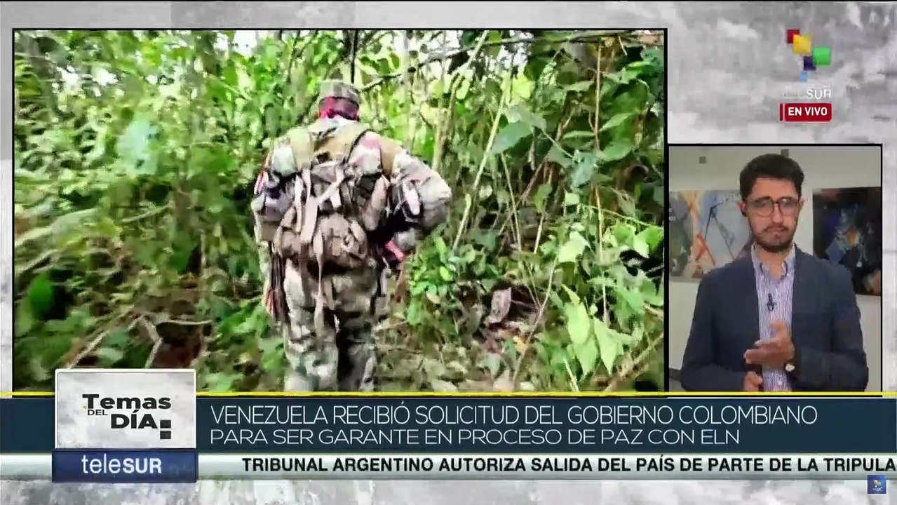 Venezuela recibió solicitud del Gobierno de Colombia para ser garante en proceso de paz con ELN