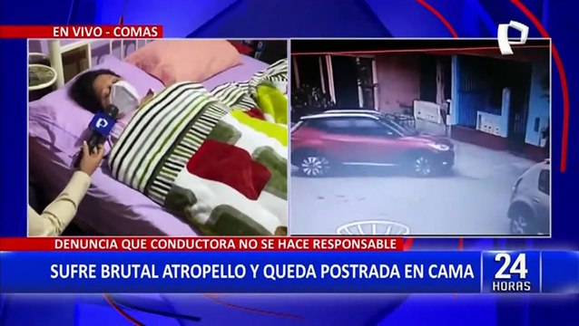 Mujer termina postrada tras ser atropellada por conductora que ha evadido gastos médicos