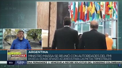 Ministro de Economía argentino culminó agenda de trabajo en EE.UU.