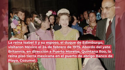 ¡Al ritmo de 'La cucaracha'! Así fue la visita de la reina Isabel II a México