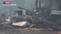 Tempête Danielle : un incendie toujours en cours en Gironde