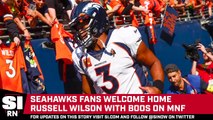 Seahawks Fans Boo Russell Wilson