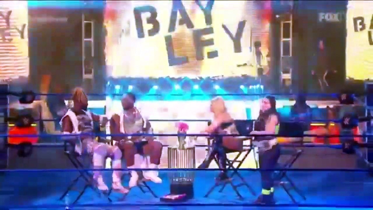 Bayley & Sasha Banks Interrupt A Moment Of Bliss