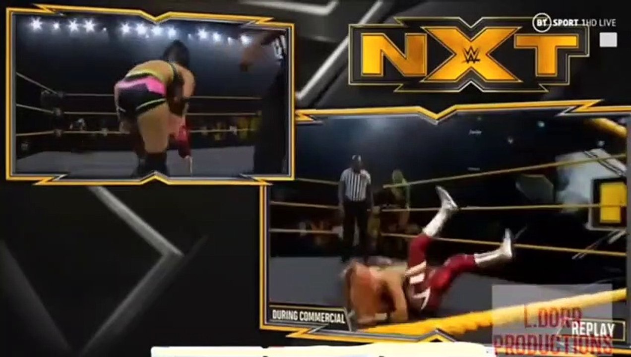 Bayley & Sasha Banks Vs Shotzi Blackheart and Tegan Nox Part (2/2)