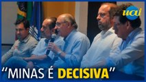 Alckmin em BH: 'Minas é decisiva nas eleições'