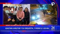 SMP: Asaltan a orquesta de militar y se llevan 120 mil soles