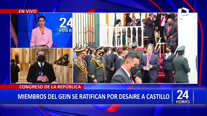 Miembros del GEIN se ratifican por desaire a Pedro Castillo