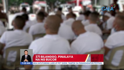 371 bilanggo, pinalaya ng ng BuCor | UB