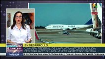 Cámara Federal de La Plata autorizó salida de 12 tripulantes de avión venezolano retenido en Ezeiza