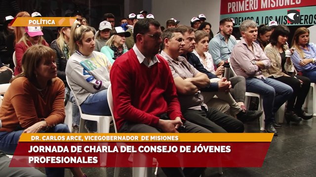 Jornada de charla del Consejo de Jóvenes Profesionales