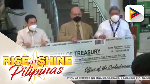 P135-M na Plea Bargaining Agreement ni ex-AFP MGen. Garcia, nai-turnover na ng Ombudsman sa BTr
