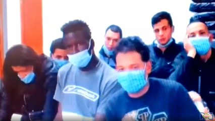 Exclusivo: la primera imagen que se conoce de Los Maracuchos ante un juez