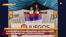 Sala cinco Juegos deportivos misioneros se viven a pleno en cada rincón de la tierra colorada