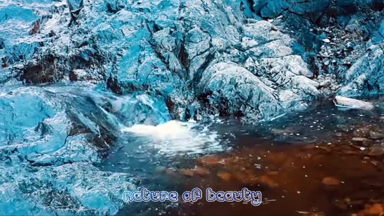 Nature of beauty water fall