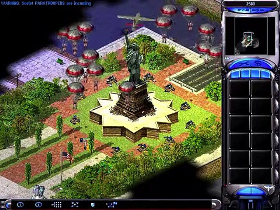 RED ALERT 2 AMIRCAN MISSION 1 LONE GUARFIAN