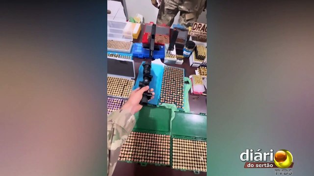 Polícia Civil apreende arsenal em São Bento e prende suspeito de alugar armas para criminosos