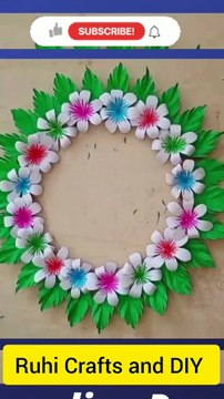 Amazing paper craft flower making/paper crafts/home decor/origami crafts/diy