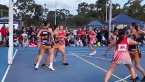 LVFNL B-grade netball grand final last quarter: Bridgewater v Maiden Gully YCW
