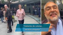 “Se hizo chiquito”: Lilly Téllez a Vicente Serrano; youtuber la califica de “infantil”