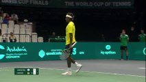 Davis Cup: Argentina v Sweden - Match 1 Elias Ymer v Baez