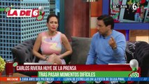 Carlos Rivera huye de la prensa tras momentos difíciles