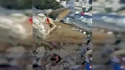 Ürdün'de bina çöktü: 1 ölü, 11 yaralı