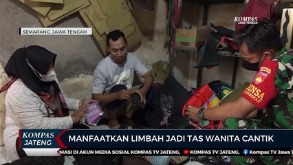 Kreatif, Manfaatkan Limbah Jadi Tas Cantik