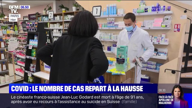 Le nombre de cas de Covid-19 repart à la hausse