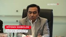 [Full] Permintaan Maaf Effendi Simbolon Buntut Sebut TNI Gerombolan