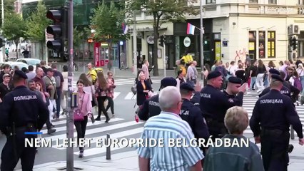 Papok és motorosok nyomására Szerbia betiltotta az EuroPride-felvonulást