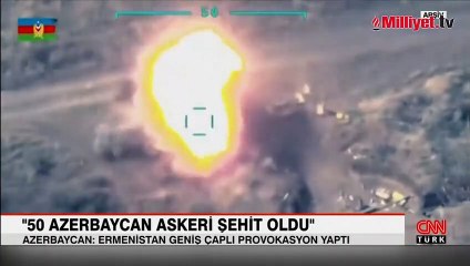 'Ermenistan'dan geniş çaplı provokasyon' Azerbaycan: 50 askerimiz şehit oldu