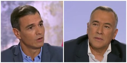 TVE ya ni disimula su sumisión a Sánchez: La pregunta que delata a Fortes tras entrevistar al presidente
