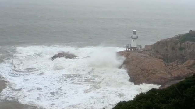 Miles de evacuados en el este de China ante la llegada del tifón Muifa