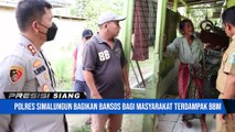 AKBP Ronald Tujukan Kepedulian Kepada Masyarakat Yang Terdampak Penyesuaian Harga BBM Dengan Memberikan Bansos