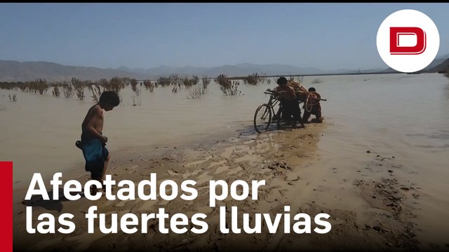 Las fuertes lluvias monzónicas afectan a la provincia de Baluchistán en Pakistán