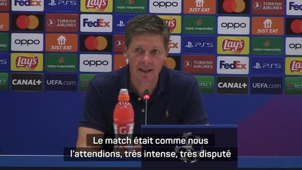 Groupe D - Glasner : "Sur 90 minutes, c'est une victoire méritée"