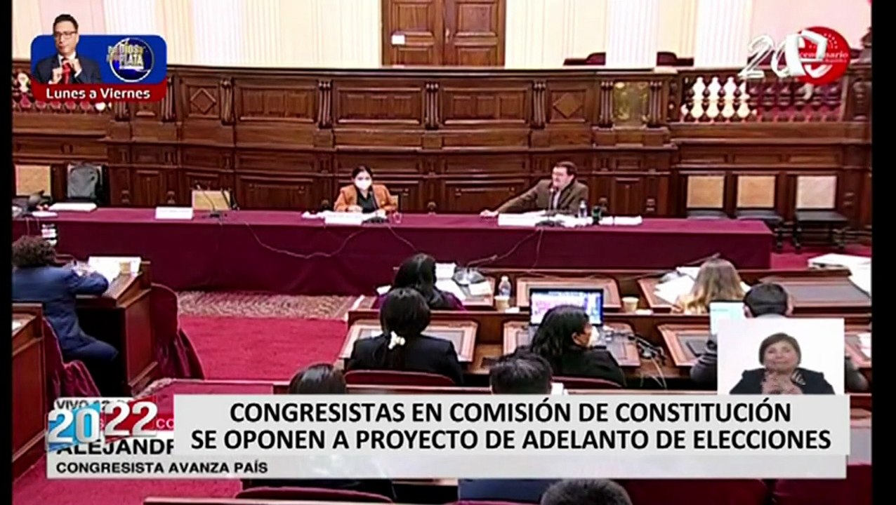 Proyecto de Susel Paredes sobre adelanto de elecciones fue rechazado por algunos parlamentarios