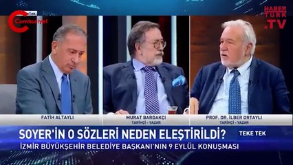 İlber Ortaylı, AK Parti Genel Başkan Yardımcısı Mustafa Şen'in Suriyeliler ile ilgili sözleri hakkında