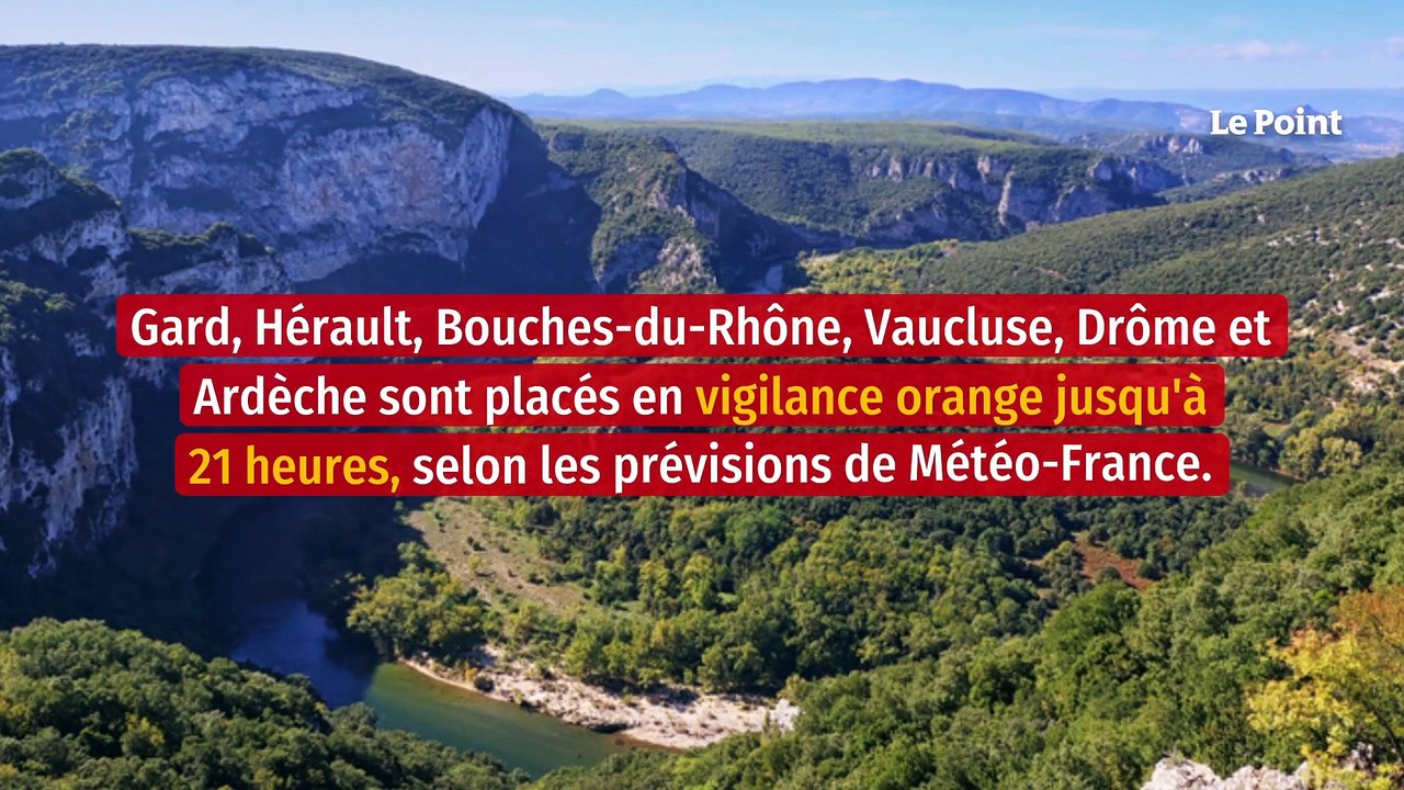 Orages : sept départements du Sud-Est en vigilance orange