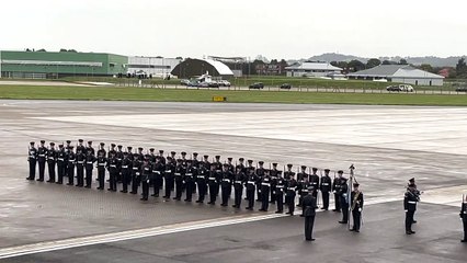 Queen's coffin arrives in London