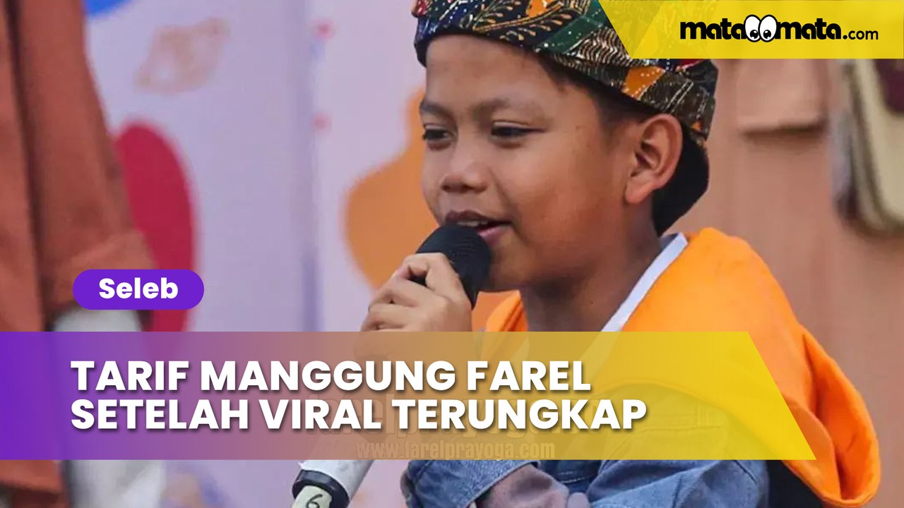 Tarif Manggung Farel Prayoga setelah Viral Terungkap, Netizen: Kok Lebih Murah daripada Pawang?
