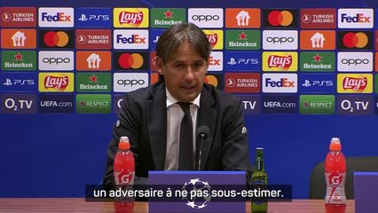 Groupe C - Inzaghi : "Les gars sont restés concentrés et ordonnés"