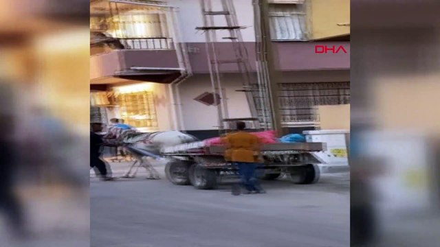 Atı yumruklayan seyyar satıcı yakalandı