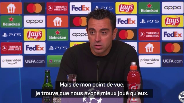 Xavi : Nous avons mieux joué que le Bayern
