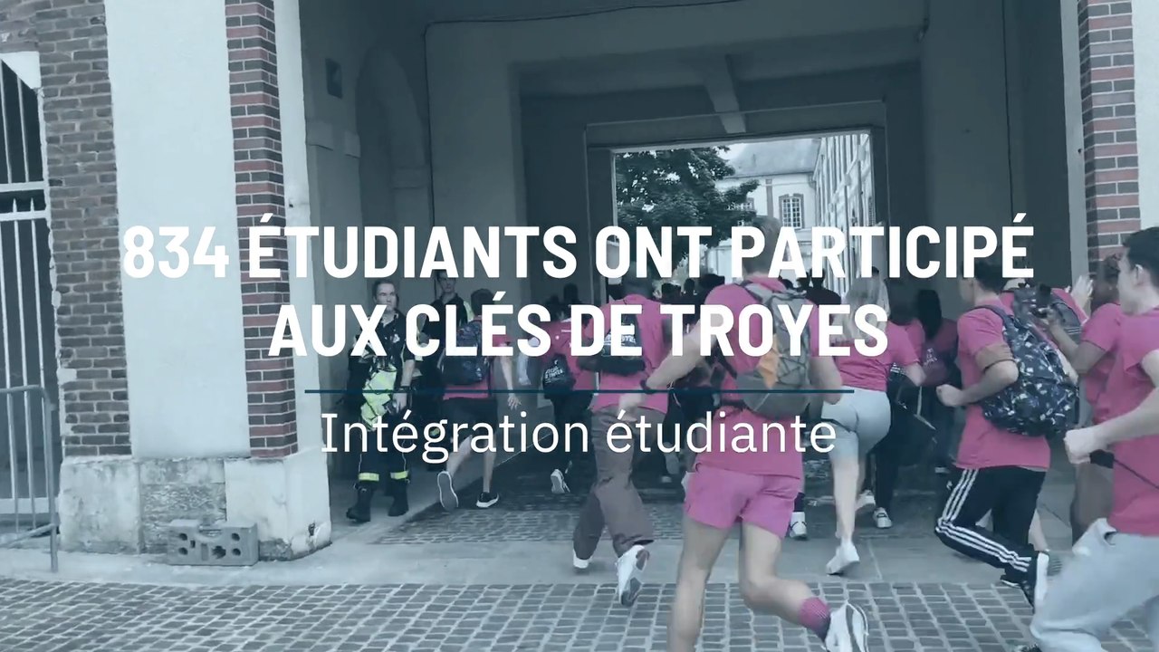 834 étudiants ont participé aux clés de Troyes