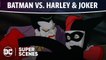 Batman- The Animated Series - Batman vs. Harley & Joker - Super Scenes - DC
