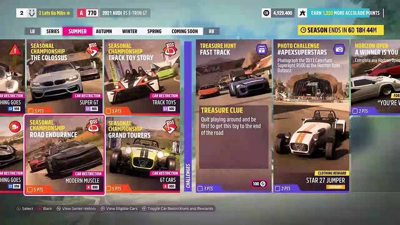 Forza Monthly September 2022