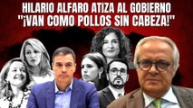 Hilario Alfaro explota y atiza al Gobierno: ¡Van como pollos sin cabeza!