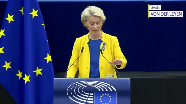 Electricité: un plafonnement des superprofits rapporterait 140 milliards d'euros selon Ursula von der Leyen