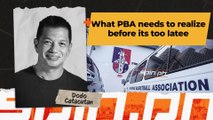 What PBA needs to realize before its too late